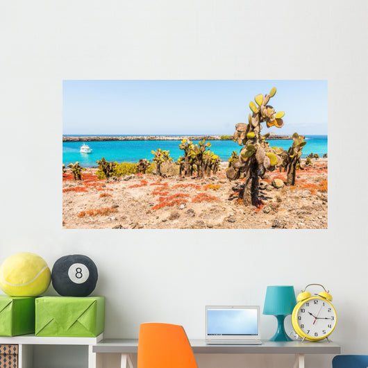 Nature Plaza Island Galapagos Wall Decal