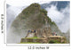 Machu Picchu Stonework Wall Decal