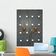 Grey Chinese Style Lion Wall Decal