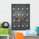 Grey Chinese Style Lion Wall Decal