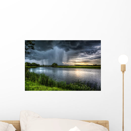Stormy Reflection Wall Decal