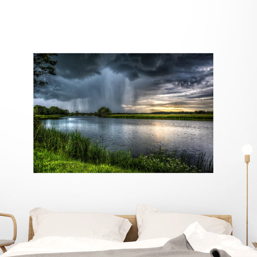 Stormy Reflection Wall Decal