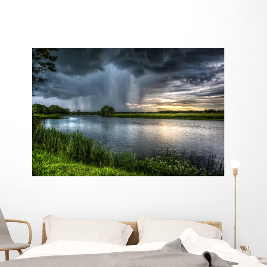 Stormy Reflection Wall Decal