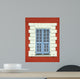 Mediterranean Colorful Window Wall Decal