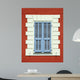 Mediterranean Colorful Window Wall Decal
