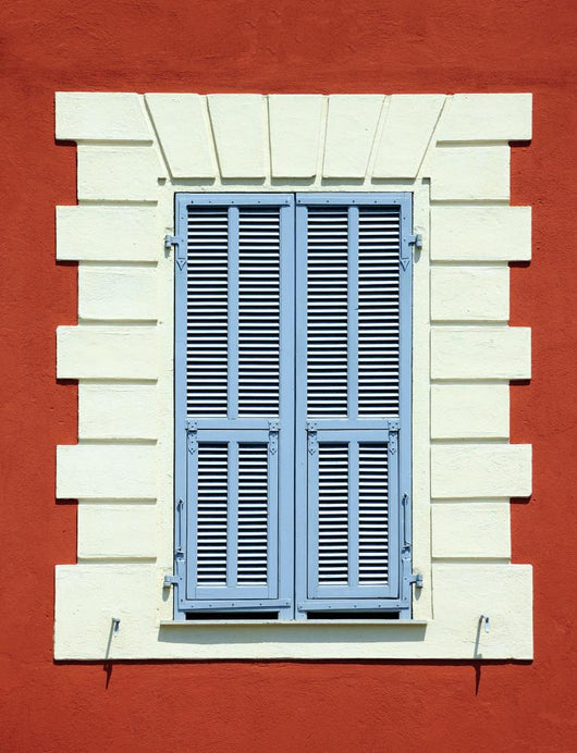 Mediterranean Colorful Window Wall Decal