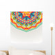 With Bright Ethnic Ornament Wall Decal
