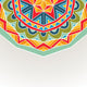 With Bright Ethnic Ornament Wall Decal
