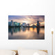 Orlando Florida Skyline in the Evening Wall Decal