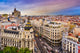 Madrid Cityscape Wall Decal