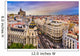 Madrid Cityscape Wall Decal