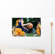 Girls Playing Basketball Wall Decal