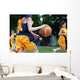 Girls Playing Basketball Wall Decal