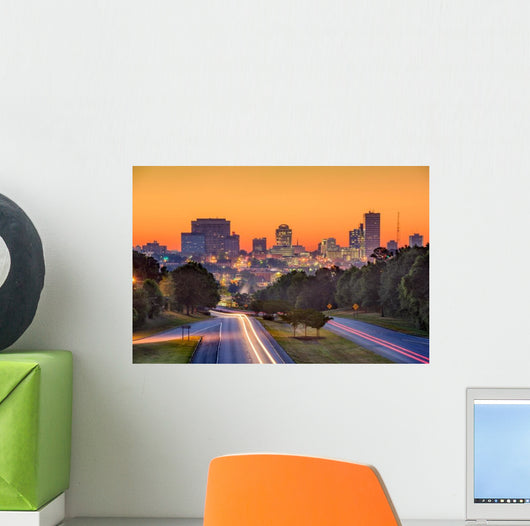 Columbia Sc Skyline Wall Decal