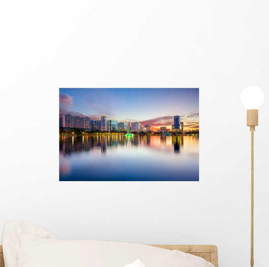 Orlando Skyline Wall Decal