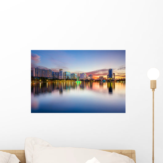 Orlando Skyline Wall Decal