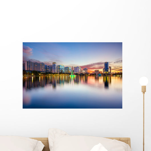 Orlando Skyline Wall Decal
