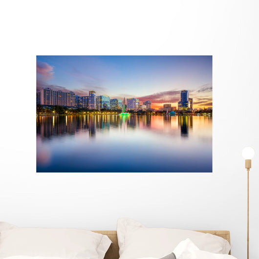 Orlando Skyline Wall Decal