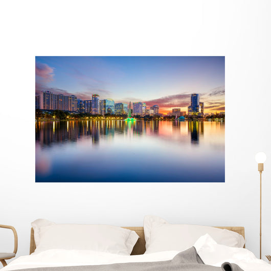 Orlando Skyline Wall Decal