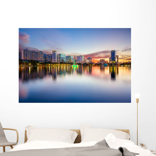 Orlando Skyline Wall Decal