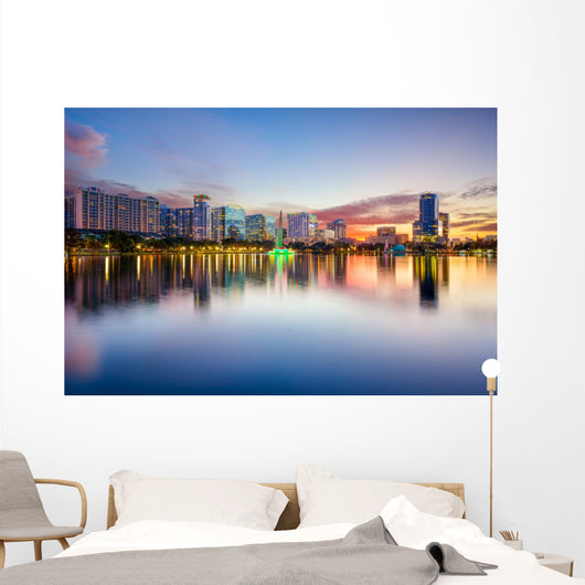 Orlando Skyline Wall Decal