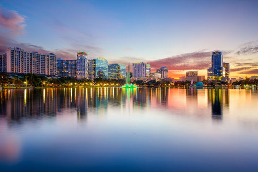 Orlando Skyline Wall Decal