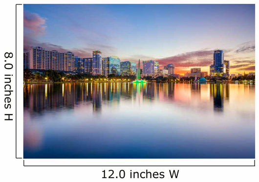Orlando Skyline Wall Decal