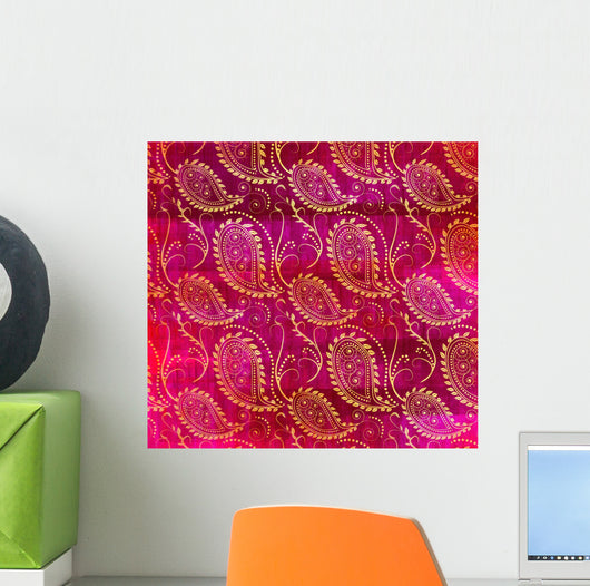 Paisley Pattern Wall Decal