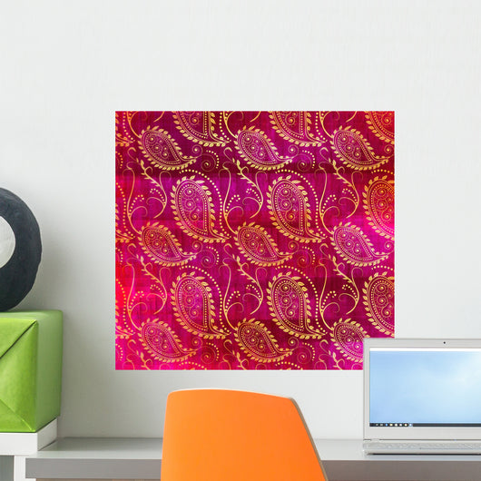 Paisley Pattern Wall Decal