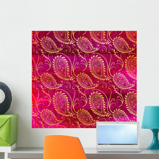 Paisley Pattern Wall Decal