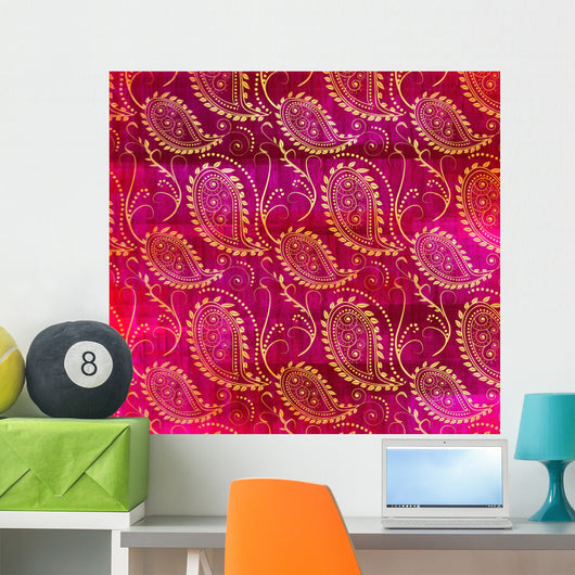 Paisley Pattern Wall Decal