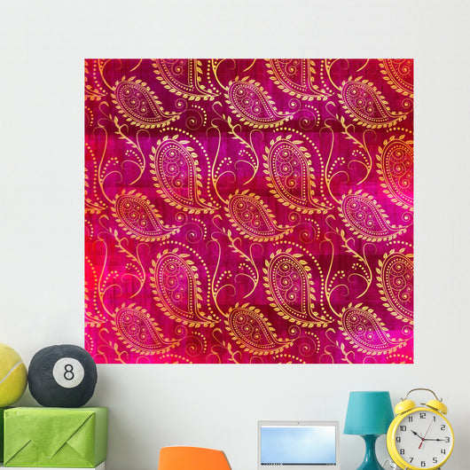 Paisley Pattern Wall Decal