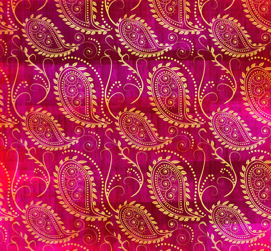 Paisley Pattern Wall Decal