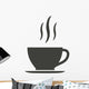 Coffee Cup Icon Wall Decal