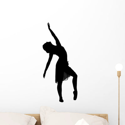 Coryph�e Wall Decal shown on a wall