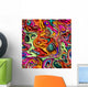 Seamless Paint Palette Removable Wall Decal