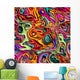 Seamless Paint Palette Removable Wall Decal