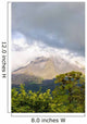 Rock Cloud Dark Time Wall Decal