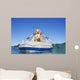 Two Dogs Boat Wall Decal
