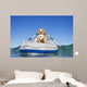 Two Dogs Boat Wall Decal