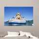 Two Dogs Boat Wall Decal