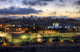 Old City Jerusalem Sunset Wall Decal