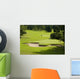 Golf Course with Golf Wall Decal