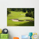Golf Course with Golf Wall Decal