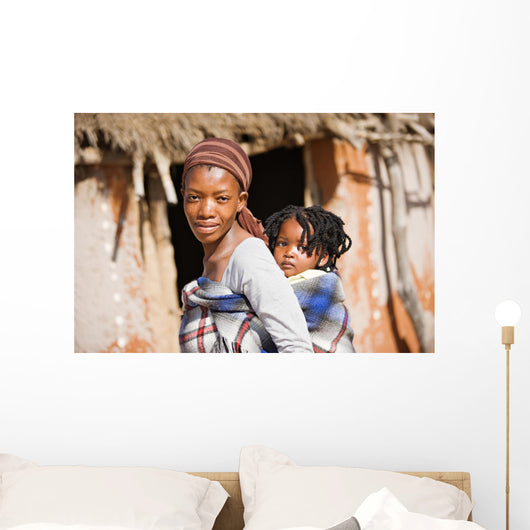 African Family Wall Decal