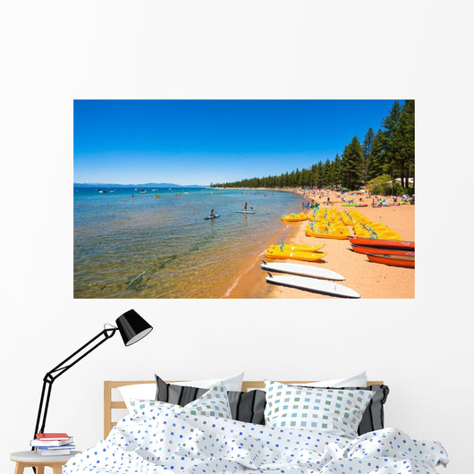 Beautiful Lake Tahoe California Wall Decal