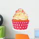 Yellow Cupcake Wall Decal