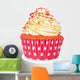 Yellow Cupcake Wall Decal