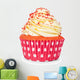 Yellow Cupcake Wall Decal