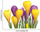 Crocuses Wall Decal
